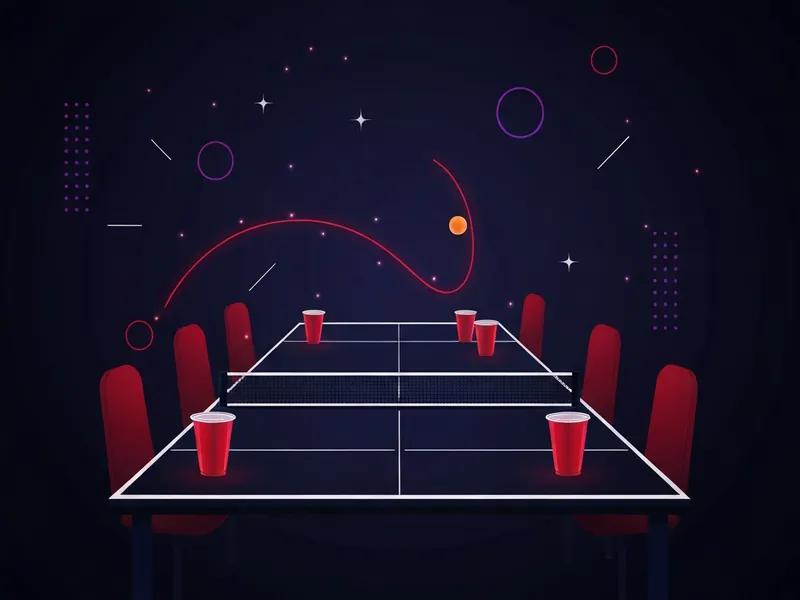 Pong & Cup Games illustration