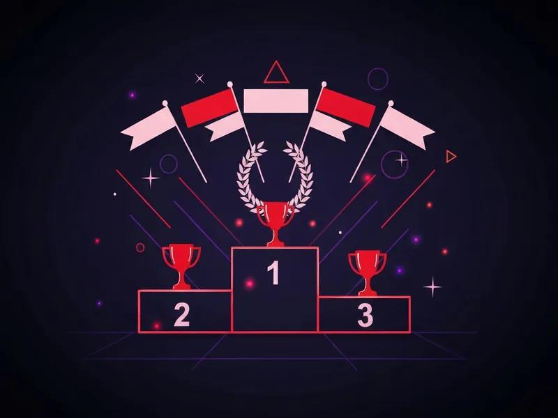Beer Olympics drinking game illustration