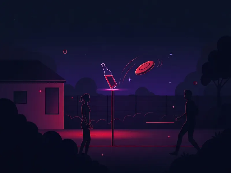 Beersbee drinking game illustration