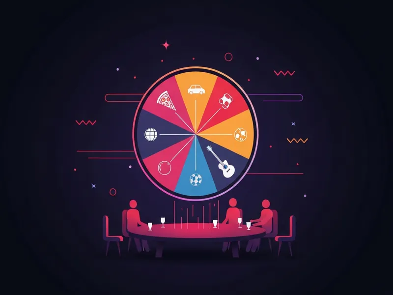 Categories drinking game illustration