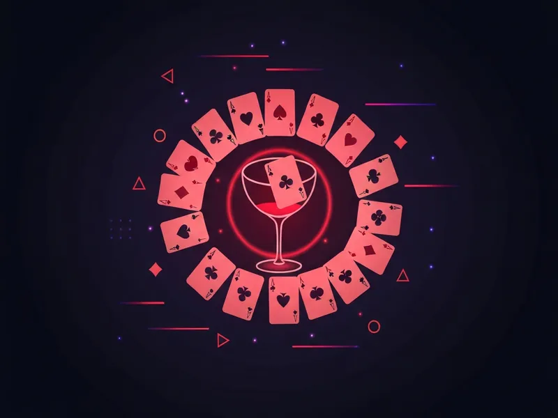Circle of Death drinking game illustration