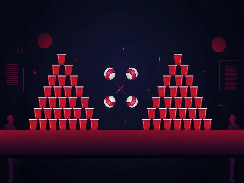 Civil War drinking game illustration