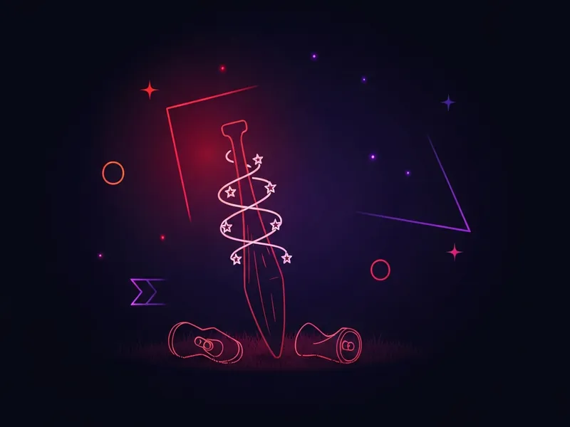 Dizzy Bat drinking game illustration