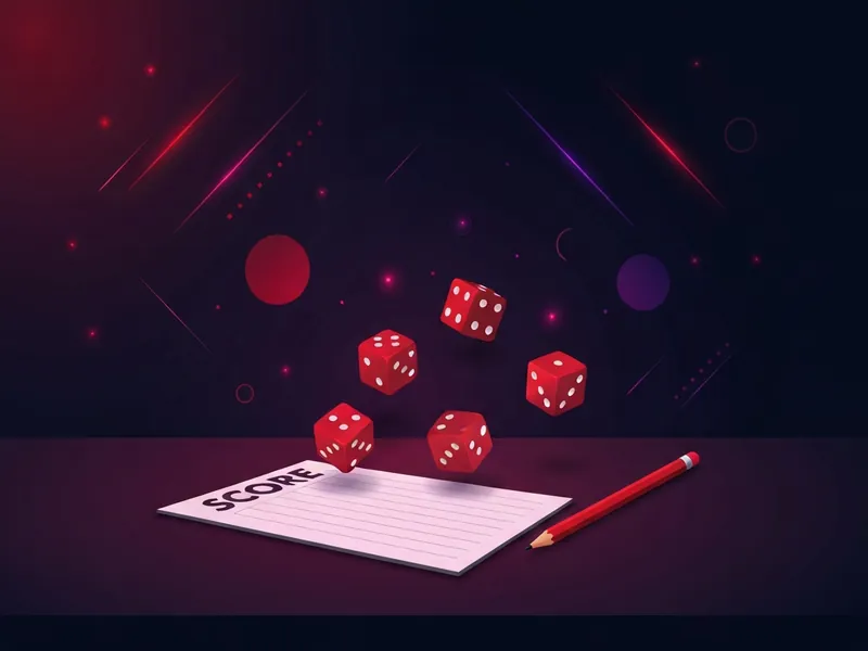 Drunk Farkle drinking game illustration