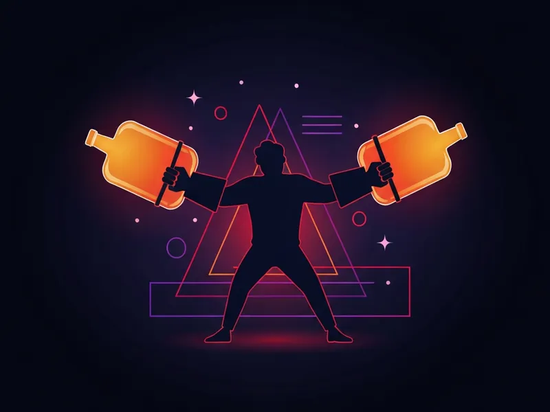 Edward Fortyhands drinking game illustration