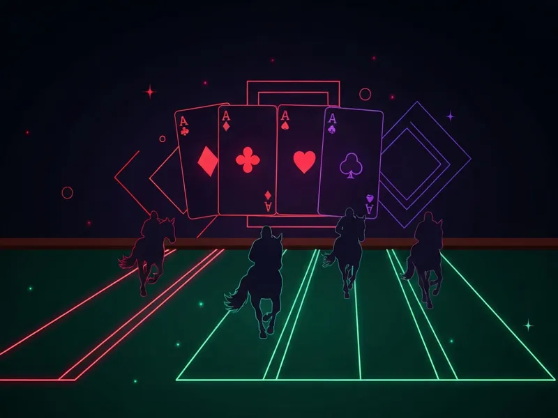 Horse Race drinking game illustration