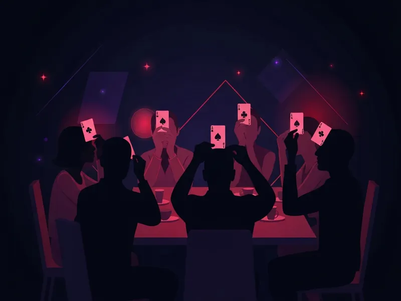 Indian Poker drinking game illustration