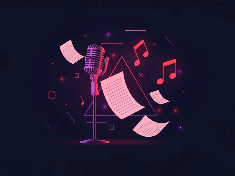 Lyric Master drinking game illustration