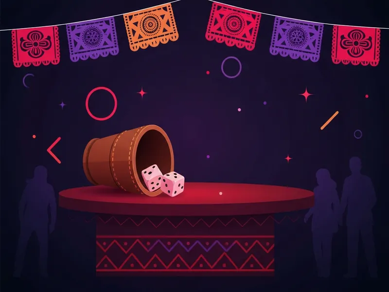 Mexicali drinking game illustration