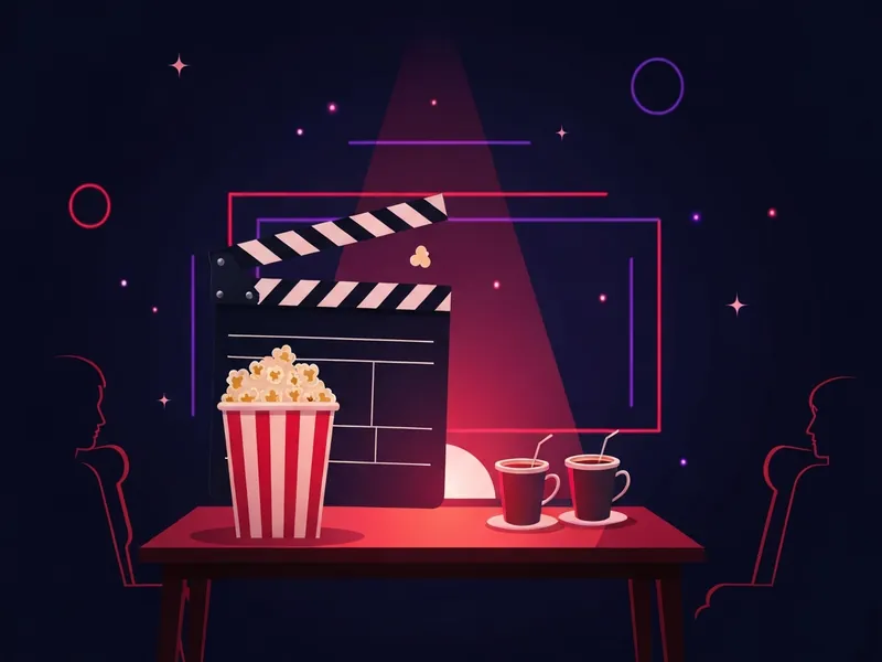 Movie Drinking Game drinking game illustration