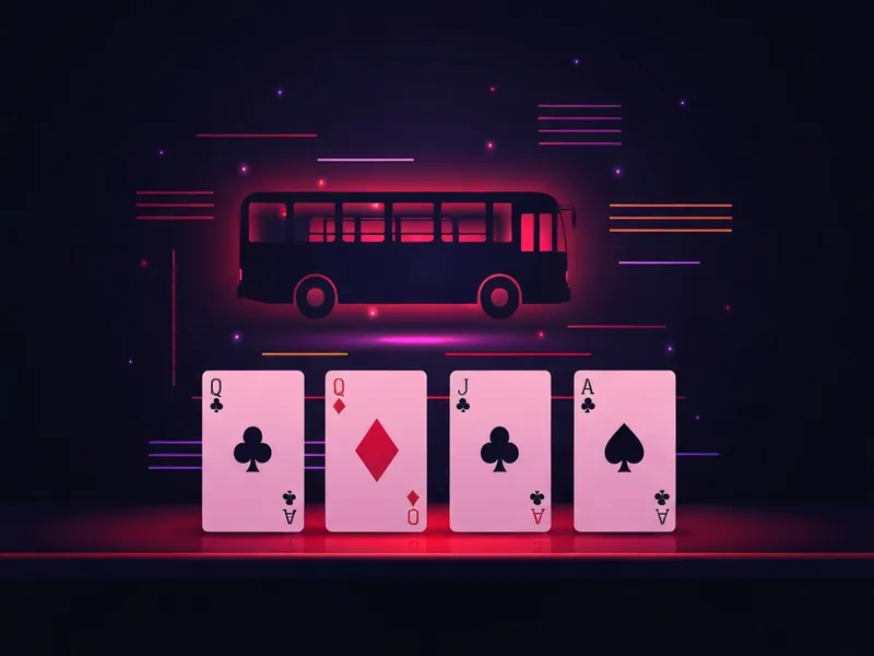 Ride the Bus drinking game illustration