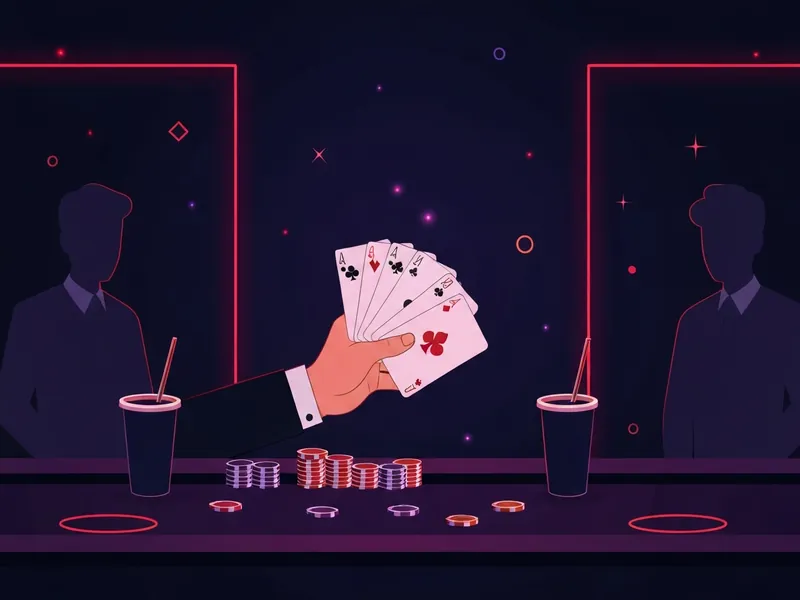 Screw the Dealer drinking game illustration