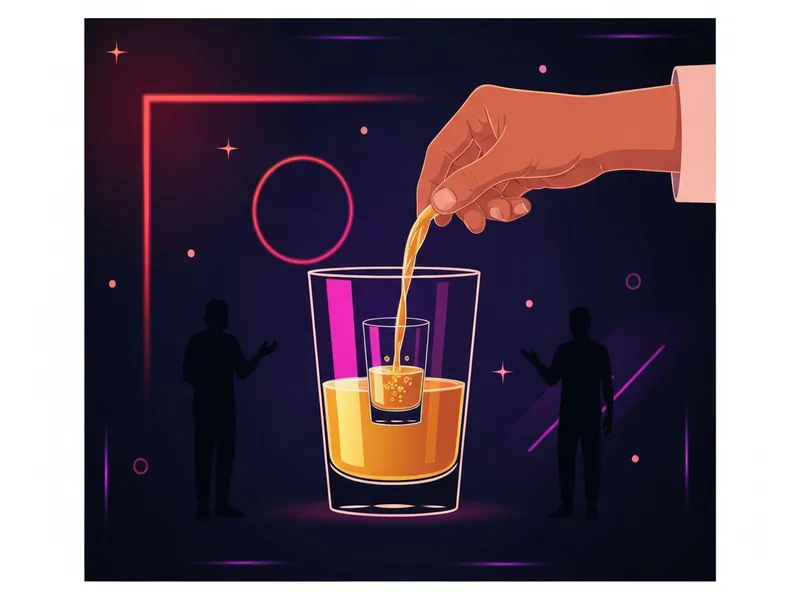 Titanic drinking game illustration