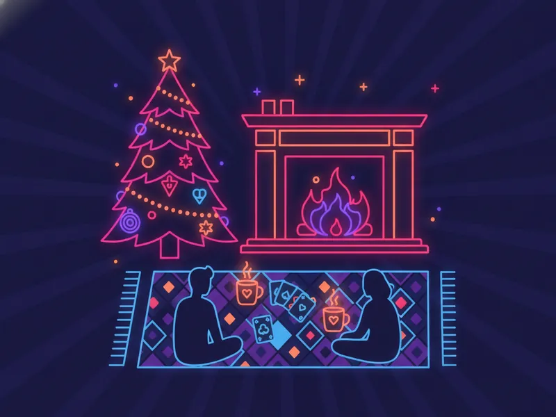 Christmas & Holiday Party Drinking Games - illustration