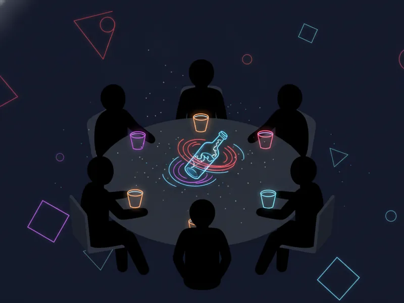 Drinking Games for 5 People - illustration