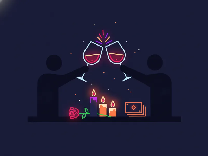Drinking Games for Couples & Date Night - illustration
