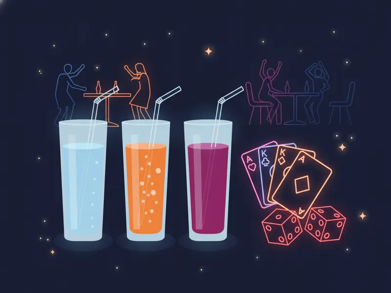 Drinking Games Without Alcohol (Sober-Friendly Versions) - illustration