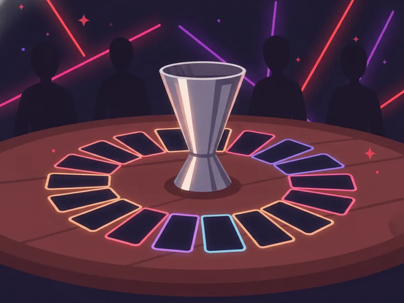 Kings Cup Rules Card - free printable